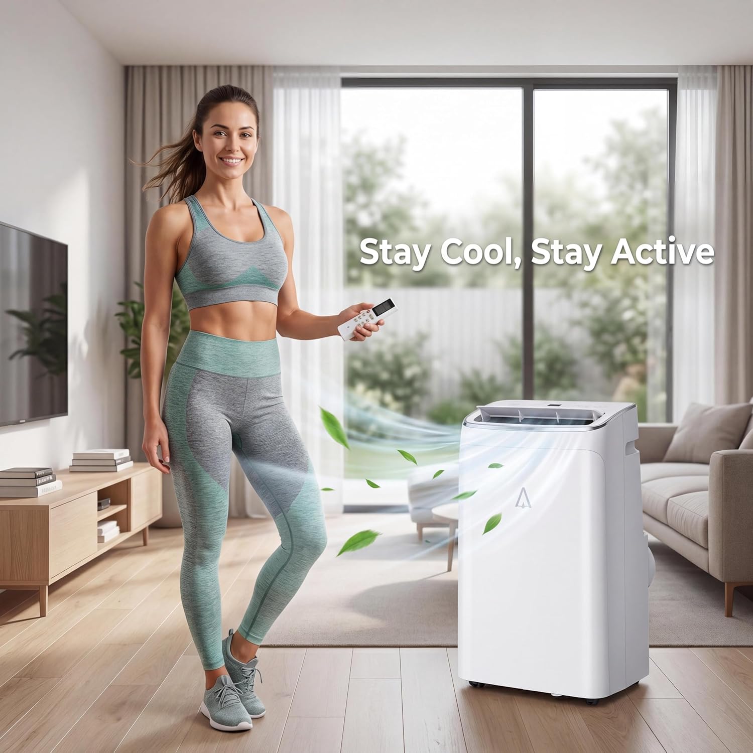 Air Conditioners - AC Portabel 14000 BTU dengan Remote