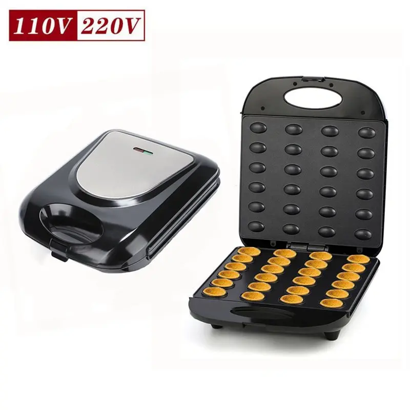 Pembuat Kue Kering Kacang Waln - Mini Waffle Maker Machine ulasan dan harga