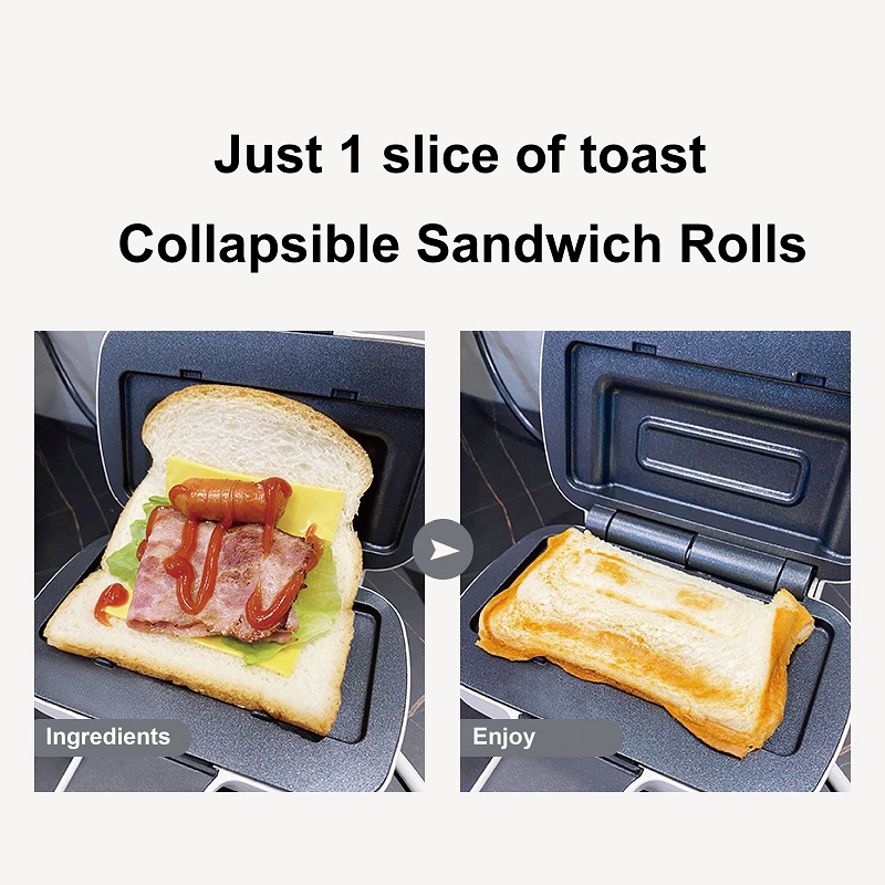 Mesin Pembuat Sandwich Elektri - Mini Waffle Maker Machine ulasan dan harga