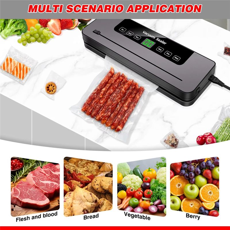 Mesin Penyegel Vakum Elektrik  - Food Vacuum Sealer Machine ulasan dan harga